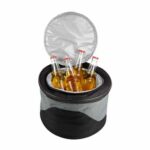 ASADOR CON HIELERA CAMPING NEGRO BBQ 002 (METAL / POLIÉSTER) - Image 2