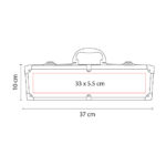 SET DE BBQ SNAZZY PLATA BBQ 003 (ACERO INOXIDABLE UTENSILIOS /ALUMINIO Y PVC ESTUCHE) - Image 4