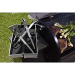 SET DE BBQ SNAZZY PLATA BBQ 003 (ACERO INOXIDABLE UTENSILIOS /ALUMINIO Y PVC ESTUCHE) - Image 3
