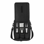 SET DE BBQ LERNA NEGRO BBQ 008 (ACERO INOXIDABLE UTENSILIOS / POLIÉSTER HIELERA) - Image 3