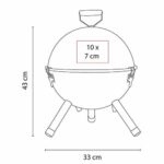 ASADOR KAOKO NEGRO BBQ 009 (METAL) - Image 6