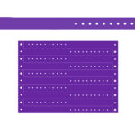 BRAZALETE PLASTIFICADO (PLANILLA 10 PZAS) BI5705 MORADO (PLÁSTICO / A110075 /  ARTICULOS PROMOCIONALES)