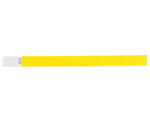 BRAZALETE TYVEK BI5709 (PLANILLA 20 PZAS) AMARILLO (PLÁSTICO / BI5709.13 /  ARTICULOS PROMOCIONALES)
