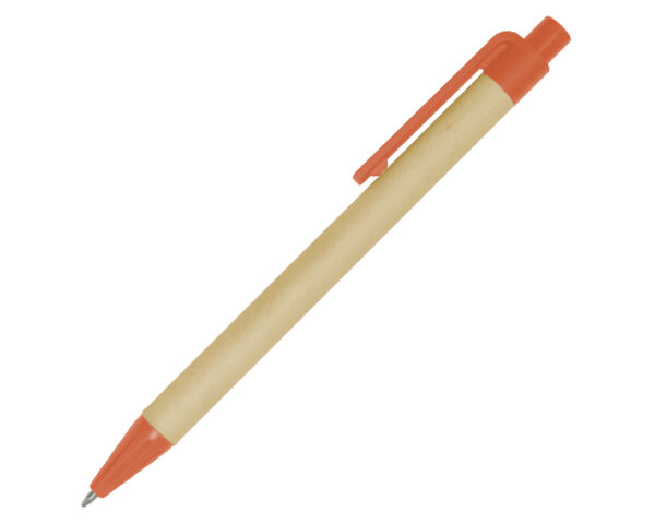 BOLÍGRAFO ECOLÓGICO GREEN LIFE BIOP01 NARANJA (Papel)