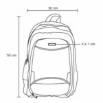 MOCHILA FROSCH NEGRO (BL 019 - POLIÉSTER) - Image 5