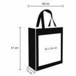 BOLSA PALM NEGRO (BL 059 - YUTE) - Image 4