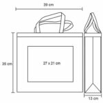 BOLSA ECO BLANCO (BL 068 - NON WOVEN) - Image 5