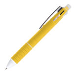 BOLÍGRAFO DE PLÁSTICO MULTI TINTAS BAKÚ BLP4189 AMARILLO (PLÁSTICO / BLP4189.07 /  ARTICULOS PROMOCIONALES)