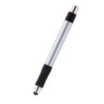 BOLÍGRAFO DE PLÁSTICO CON TOUCH GALILEO BLT4957 PLATA (PLÁSTICO / A090660 /  ARTICULOS PROMOCIONALES)