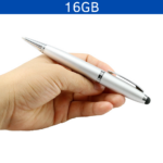 MEMORIA USB PEN STYLUS 16GB (USB229-U) PLATA - Image 3