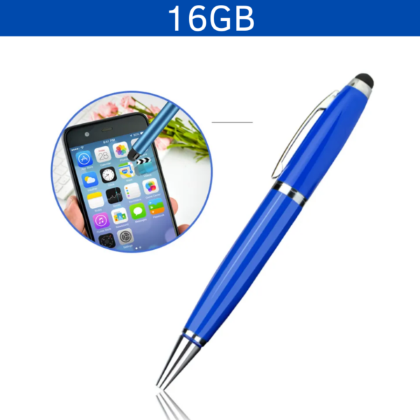 MEMORIA USB PEN STYLUS 16GB (USB229-U) PLATA - Imagen 4