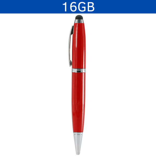 MEMORIA USB PEN STYLUS 16GB (USB229-U) ROJO