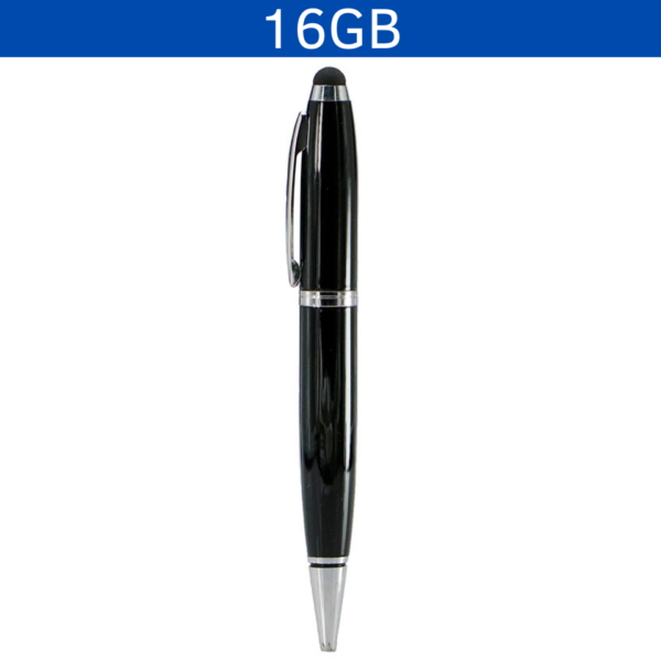 MEMORIA USB PEN STYLUS 16GB (USB229-U) NEGRO