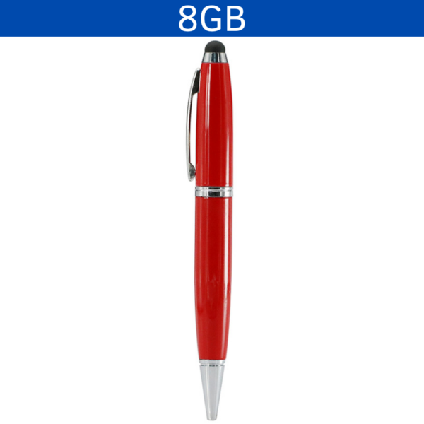 MEMORIA USB PEN STYLUS 8GB (USB140-U) ROJO