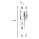 BOLÍGRAFO TAG VERDE (BP-1001 - PLÁSTICO) - Image 2