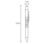 BOLÍGRAFO CHENNAI NEGRO (BP 17020BM - BAMBÚ) - Image 5