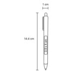 BOLÍGRAFO MALEK AZUL (BP-19013 - PLÁSTICO) - Image 2