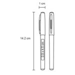 BOLÍGRAFO CODEX VERDE CLARO (BP-235 - PLÁSTICO/RUBBER) - Image 13