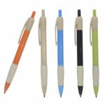 BOLÍGRAFO INIDIANA AZUL (BP 2805W - WHEAT STRAW) - Image 3