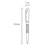 BOLÍGRAFO FLAMENCO NEGRO (BP-8452 - PLÁSTICO) - Image 2