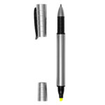 BOLÍGRAFO Y RESALTADOR "STUDY" (BP189 PLATA) - Image 3