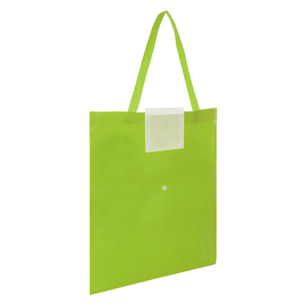 BOLSA ECOLÓGICA KYOTO VERDE MANZANA (C540) - Imagen 2