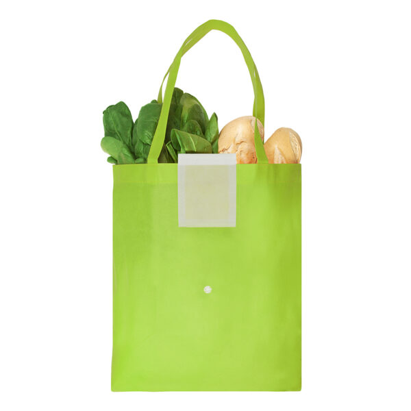 BOLSA ECOLÓGICA KYOTO VERDE MANZANA (C540) - Imagen 4