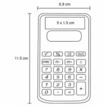 CALCULADORA SAM VERDE (CA 004 - PLÁSTICO) - Image 8