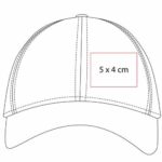 GORRA EVONY GRIS OXFORD CAP 007 OX (ALGODÓN JERSEY) - Image 2