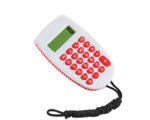 CALCULADORA CORDON REC CC4261 ROJO (PLÁSTICO / POLIÉSTER / A130032 /  ARTICULOS PROMOCIONALES)