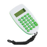 CALCULADORA CORDON REC CC4261 VERDE CLARO (PLÁSTICO / POLIÉSTER / A130033 /  ARTICULOS PROMOCIONALES)
