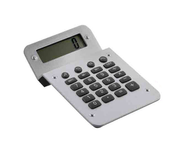 CALCULADORA DIGITAL BRECIA CCD2576 PLATA (Plástico) - Imagen 3