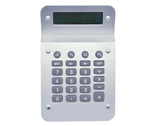 CALCULADORA DIGITAL BRECIA CCD2576 PLATA (Plástico)