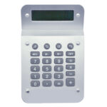 CALCULADORA DIGITAL BRECIA CCD2576 PLATA (PLÁSTICO / A130036 /  ARTICULOS PROMOCIONALES)