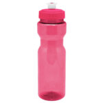 CILINDRO DE PLASTICO DOVER 850 ML. CDP14 ROSA (PLÁSTICO PET / A040323 /  ARTICULOS PROMOCIONALES)