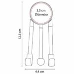 SOPORTE SEGINUS BLANCO CEL 027 B (PLÁSTICO / METAL) - Image 7