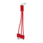CABLE JENIFRA ROJO METALICO CEL 039 R (ALUMINIO / PLÁSTICO)