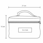 COSMETIQUERA PRAGA ROSA (CP 032 - POLIÉSTER) - Image 4