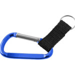 GANCHO CON CLIP ATLANTI CPG4738 AZUL (ALUMINIO / A150149 /  ARTICULOS PROMOCIONALES)