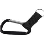 GANCHO CON CLIP ATLANTI CPG4738 NEGRO (ALUMINIO / A150150 /  ARTICULOS PROMOCIONALES)