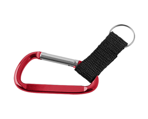 GANCHO CON CLIP ATLANTI CPG4738 ROJO (Aluminio)