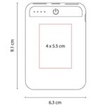 POWER BANK NIPET NEGRO CRG 026 N (PLÁSTICO) - Image 4