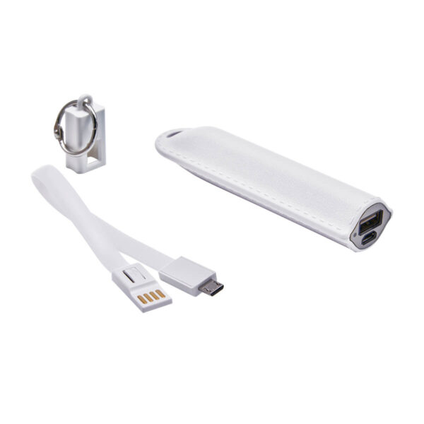 POWER BANK TAFEL BLANCO CRG 045 B (PLÁSTICO) - Imagen 2