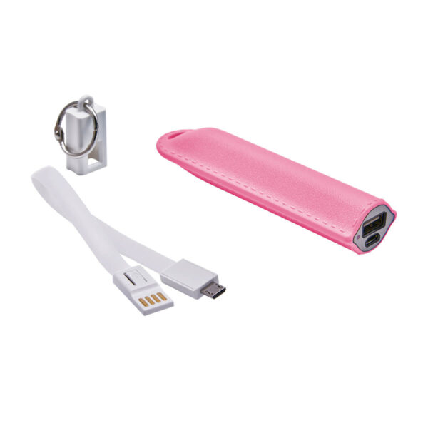 POWER BANK TAFEL ROSA CRG 045 P (PLÁSTICO) - Imagen 2