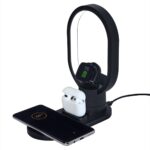 CARGADOR CON LÁMPARA VALOA NEGRO CRG 051 N (PLÁSTICO) - Image 2