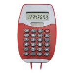 CALCULADORA COLGABLE ENCORE ROJO CT 150 R (PLÁSTICO)