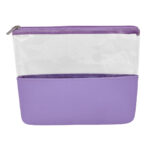 COSMETIQUERA ESMERALDA MORADO DAM 035 M (CURPIEL Y PVC EXTERIOR / POLIÉSTER FORRO)