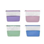 COSMETIQUERA ESMERALDA AZUL DAM 035 A (CURPIEL Y PVC EXTERIOR / POLIÉSTER FORRO) - Image 4