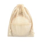 SET DE ALMOHADILLAS LUCÍA BEIGE DAM 040 BE (FIBRA DE BAMBÚ / ALGODÓN) - Image 2