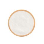 SET DE ALMOHADILLAS LUCÍA BEIGE DAM 040 BE (FIBRA DE BAMBÚ / ALGODÓN) - Image 3